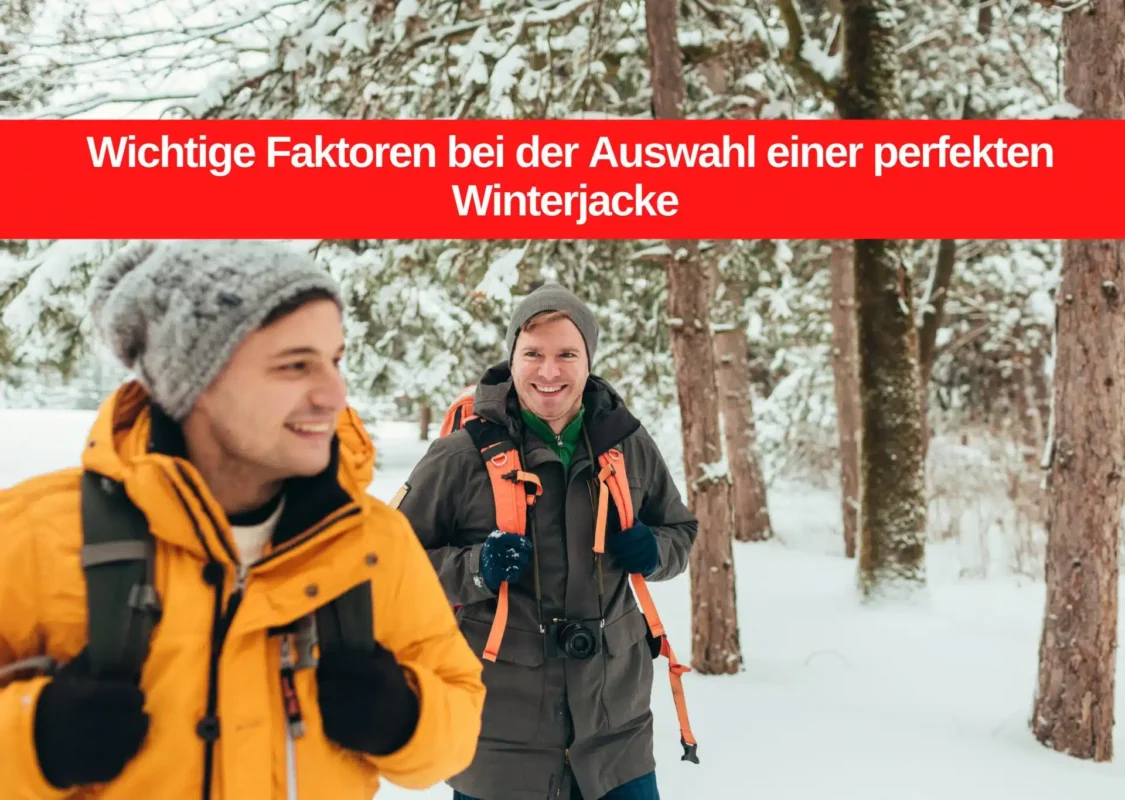 warme winterjacke männer