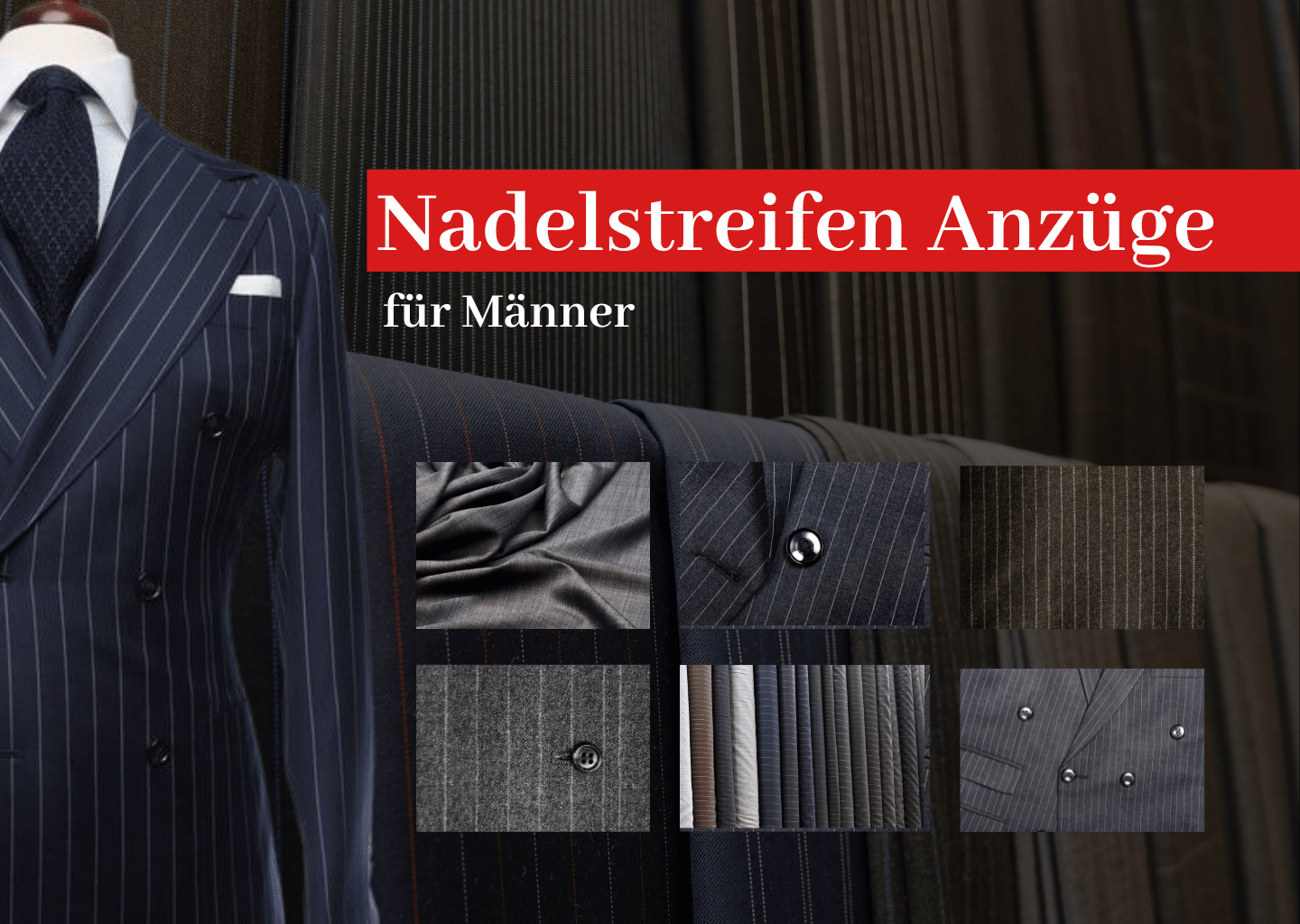 Nadelstreifenanzüge