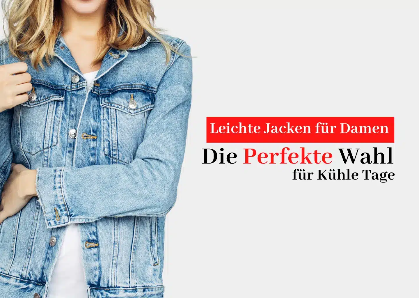 Leichte Jacken für Damen
