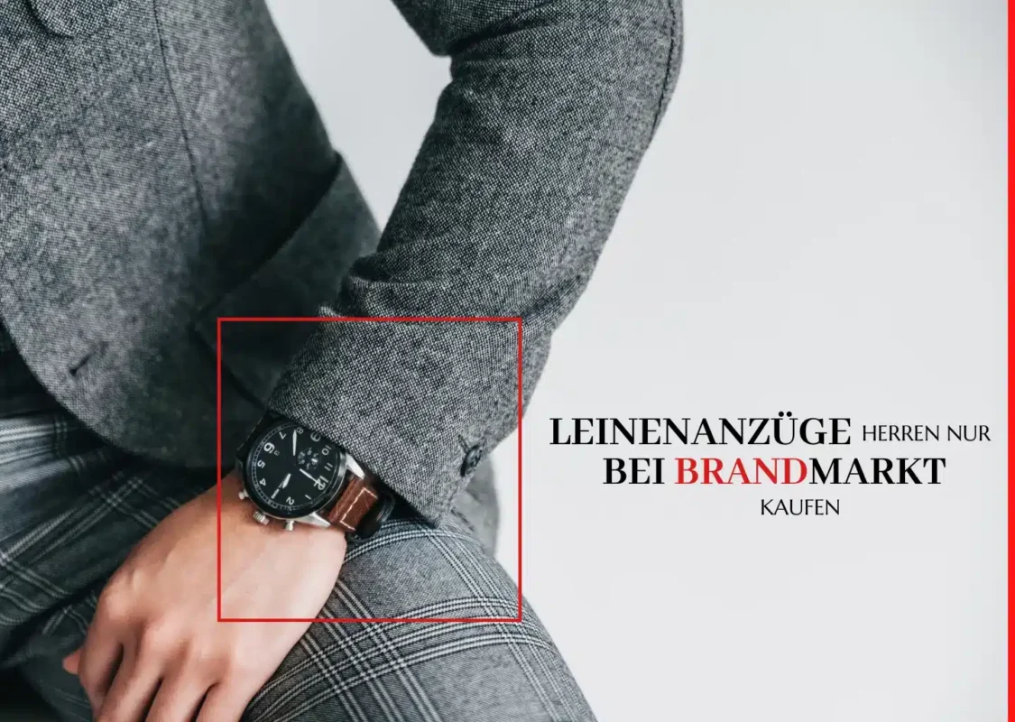 Leinenanzüge Herren bei Brandmarkt outlet suisse