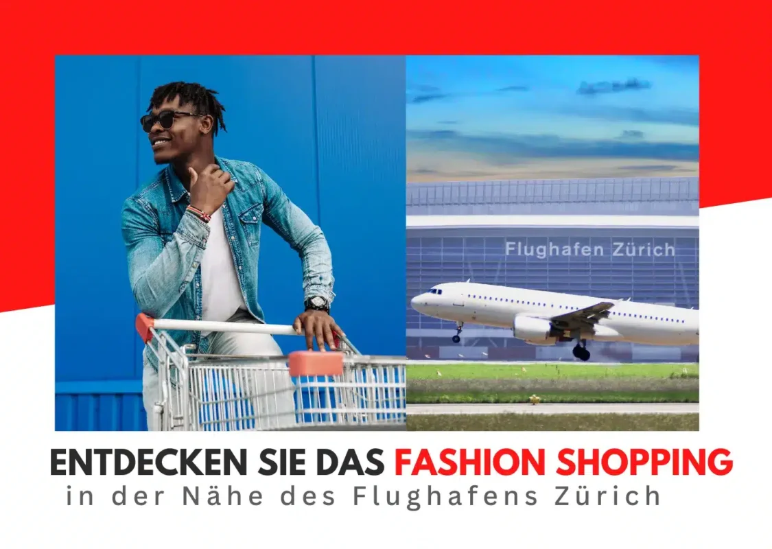 Shopping in der Nähe des Flughafens Zürich