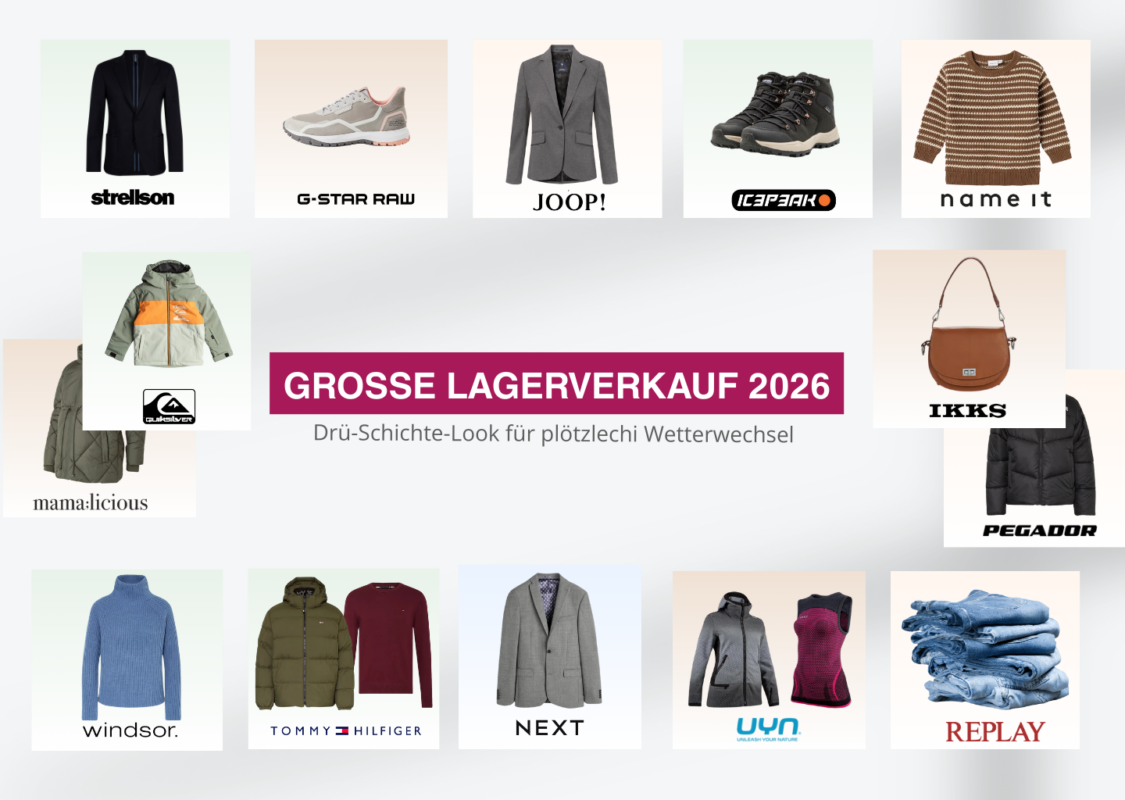 Brandmarkt lagerverkauf mode