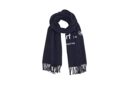 Strellson Wollmix Blauer Schal Damen