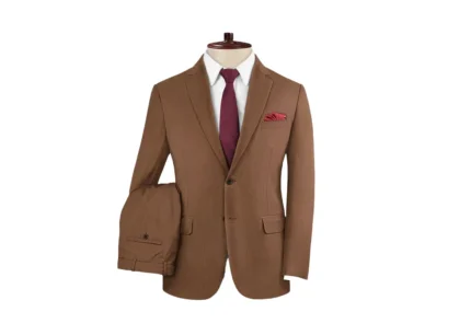 Brauner Anzug