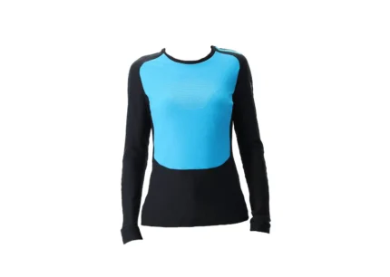 UYN Damen Long sleeves Crossover Shirt - Copy
