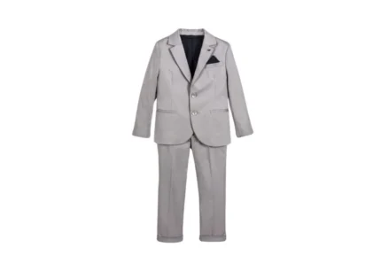 Kinderanzug SilberGrauer