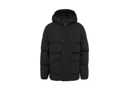Schwarz Winterjacke
