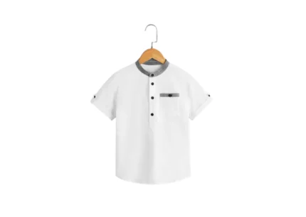 Weisse Casual Poloshirt für Kinder