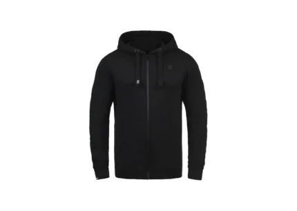 Schwarze Sweatjacke